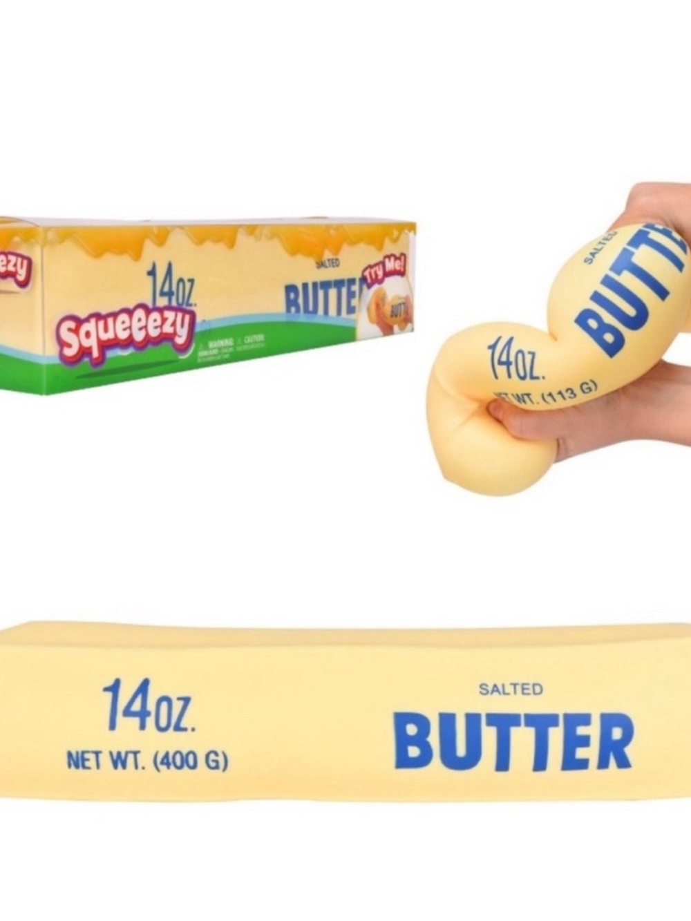 Butter squishy 14 oz large size squeeezy brand VIRAL